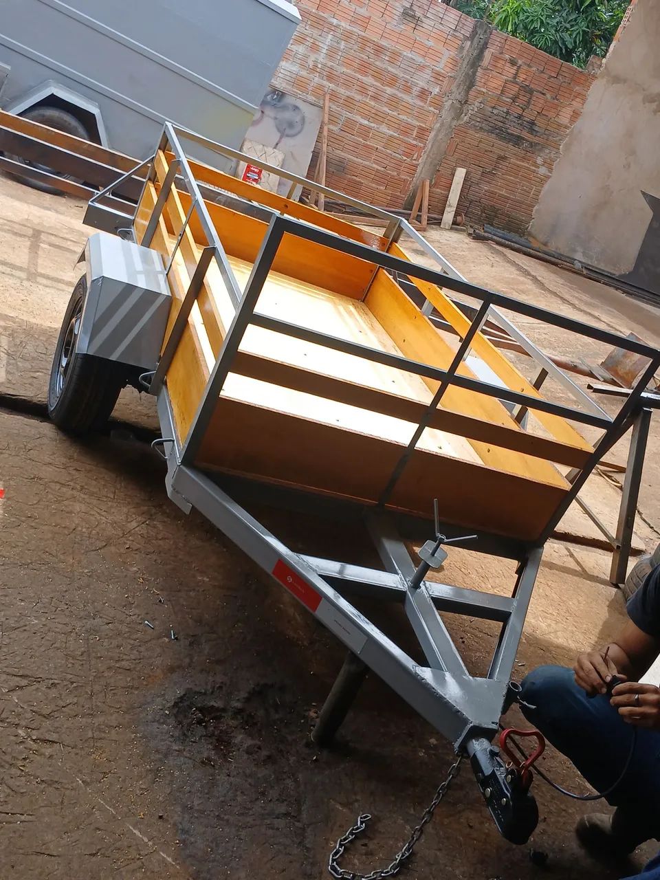 Carretinha reforçada nova  - Foto 3