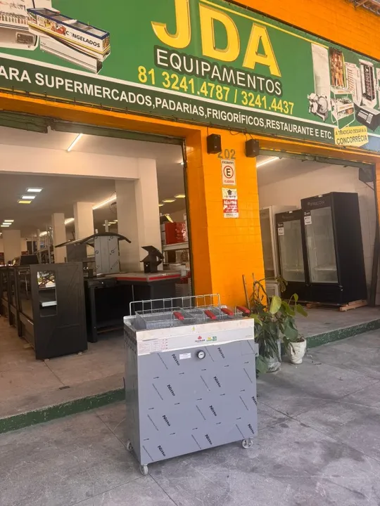 Fritador industrial água e óleo a gás - marca progás