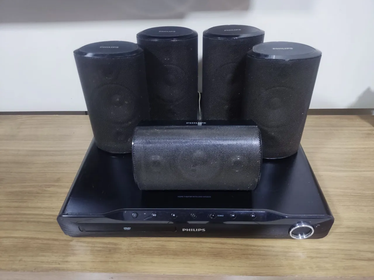 Home Theater Philips (Estado de novo)