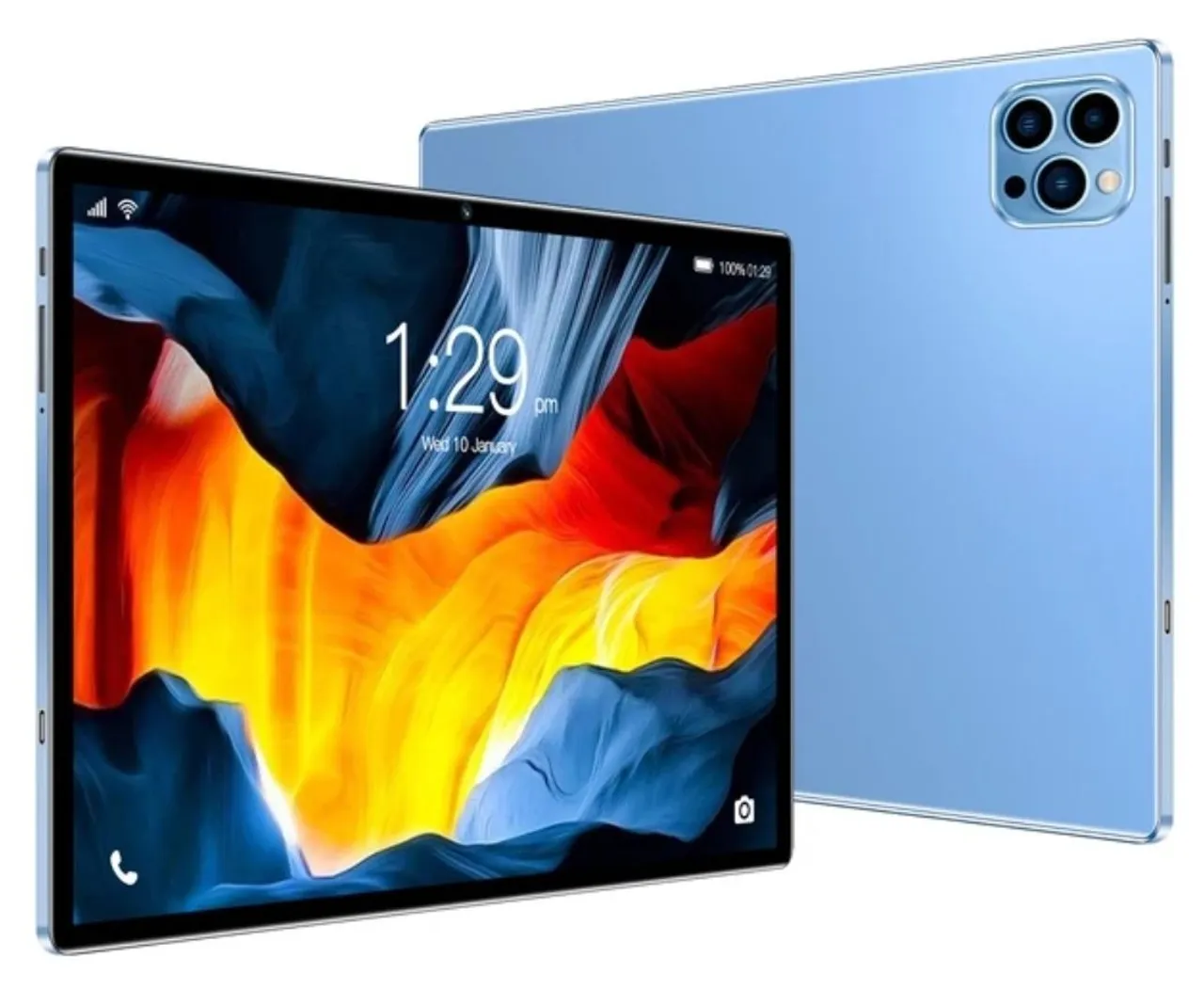 O tablet e Novo 10 polegadas