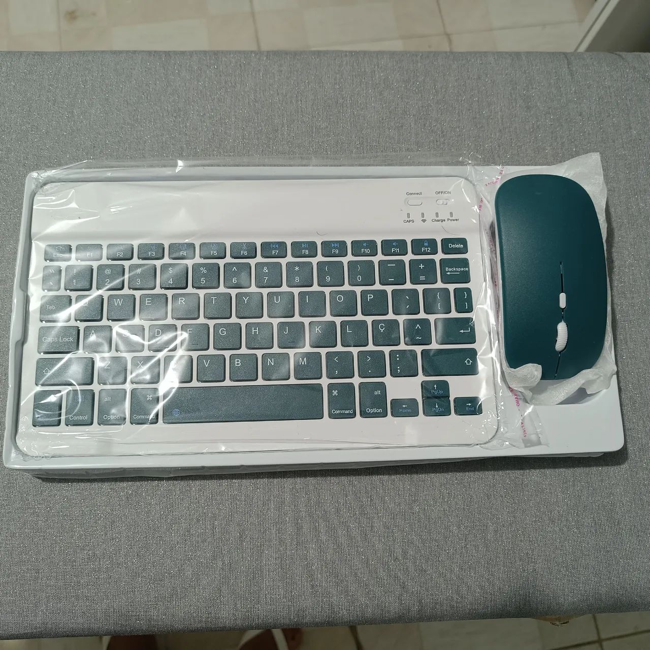 Kit Teclado e Mouse Sem Fio
