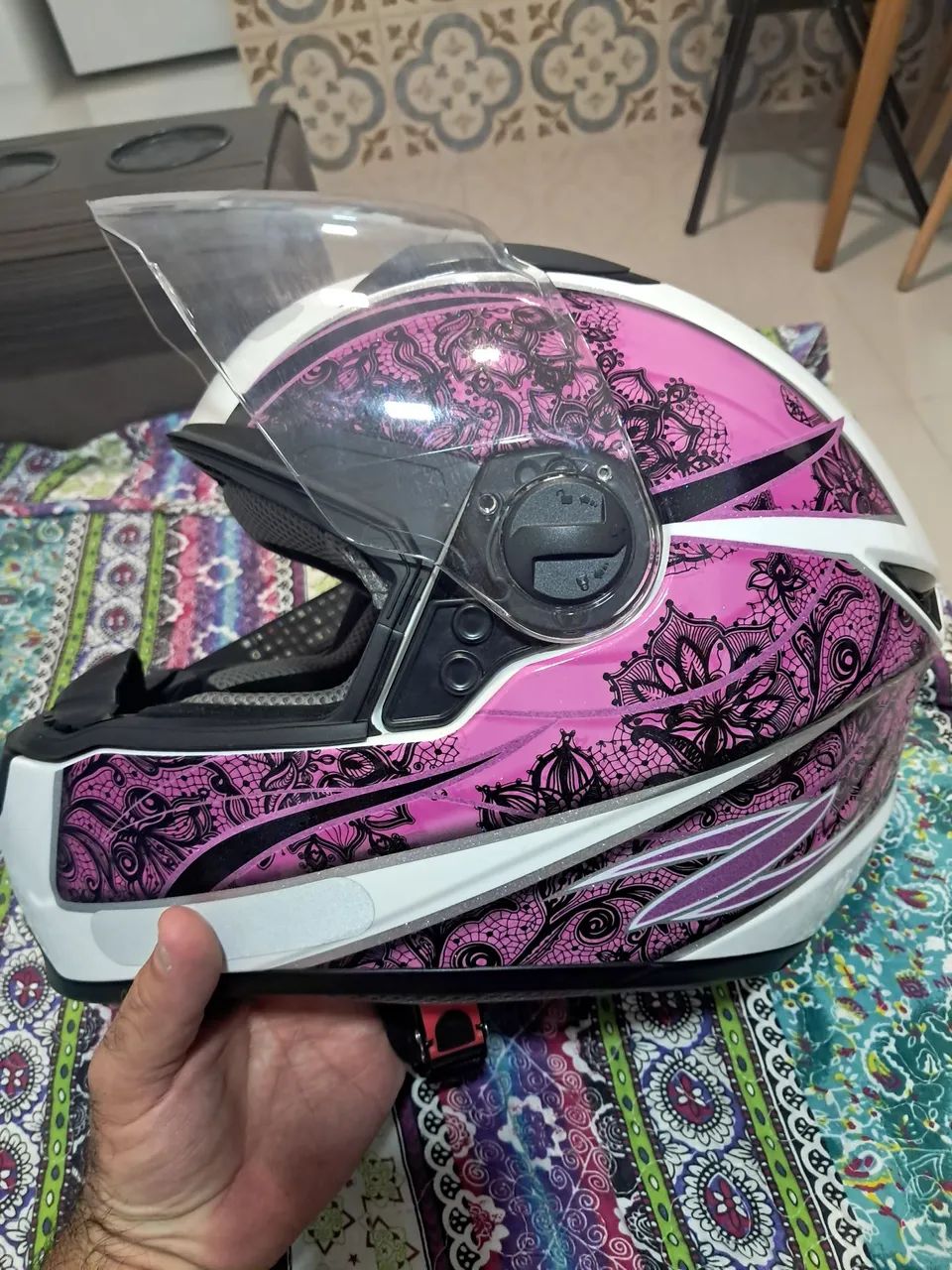 Capacete Zeus Feminino numero 60