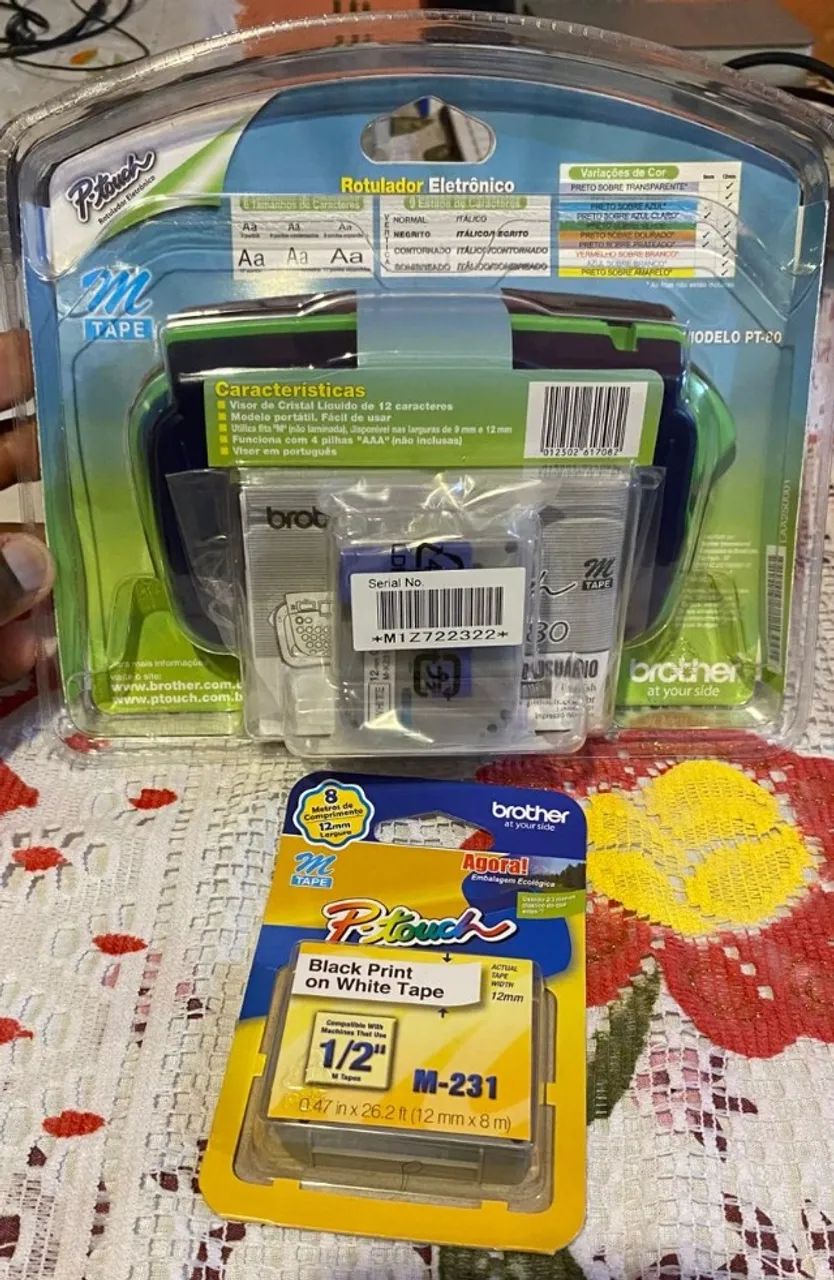 Rotulador Eletrônico Brother Pt-80 - Foto 2
