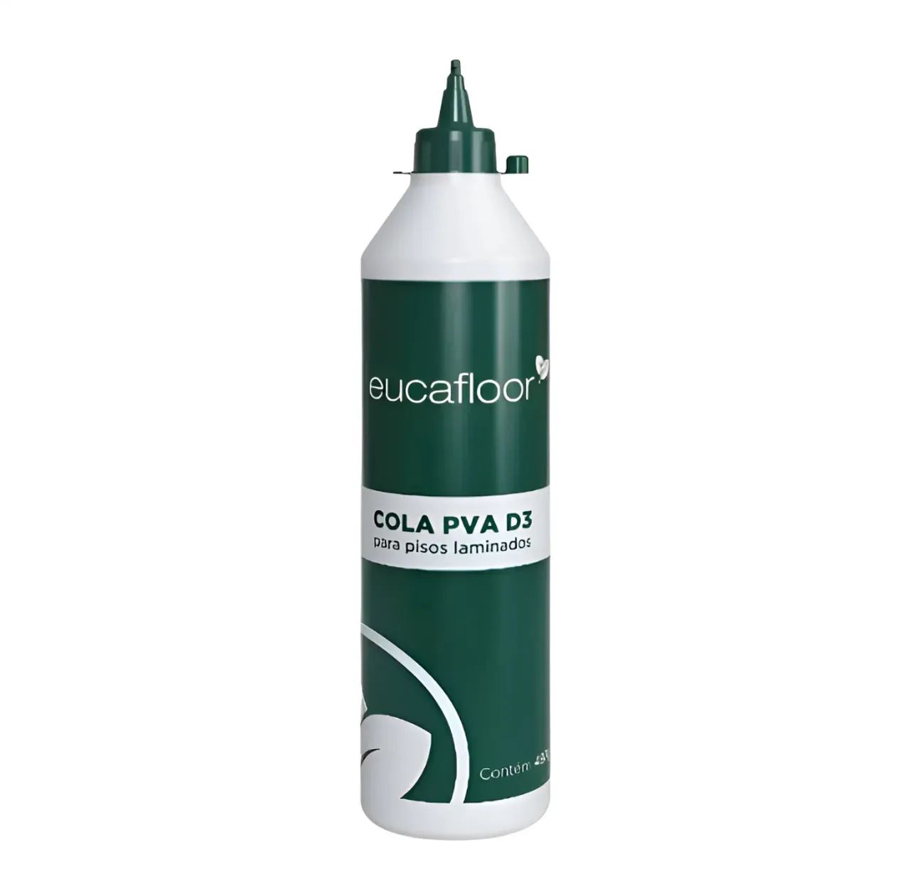 Cola PVA Branca D3 kit com 12un Uso MDF para Piso Laminado 497g Eucafloor