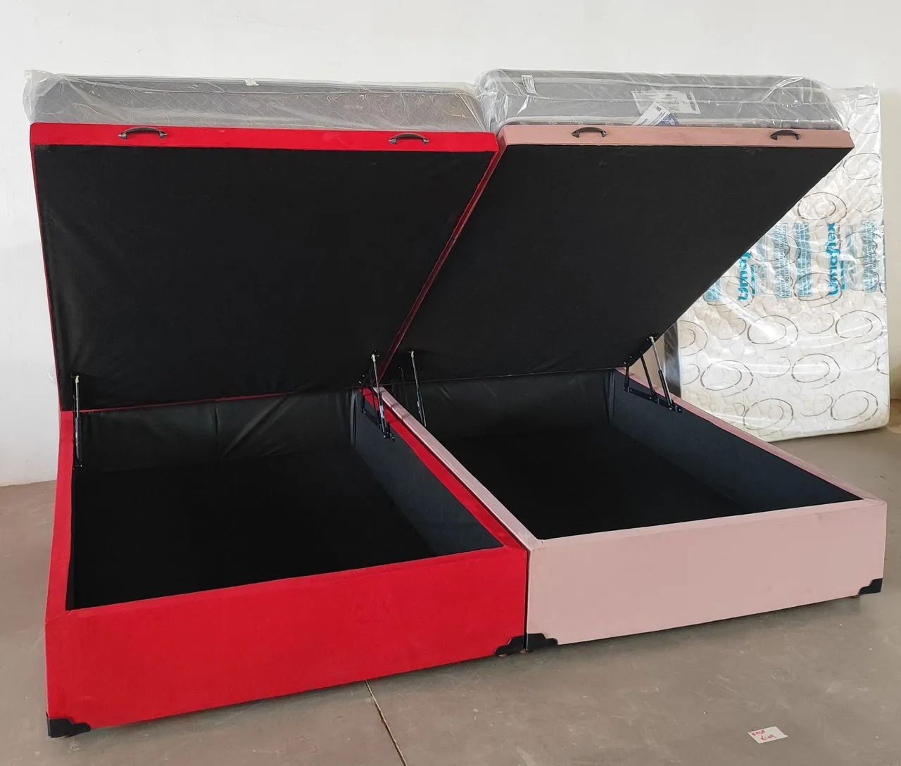 Cama Box com Baú - Duas Opções de Cor