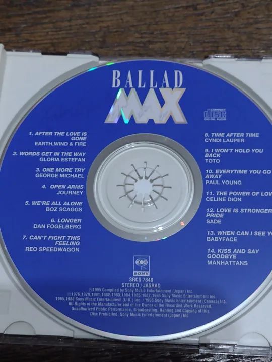 CD Ballad Max - Foto 2