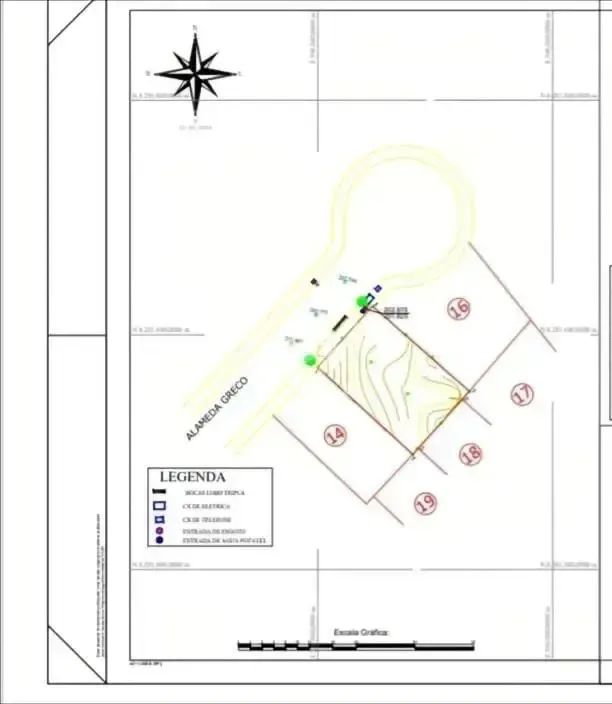 Terreno 316 m² no Brisas Horizontal  211 m² de Área Útil Pronta pra Construir  Projeto + A - Foto 8