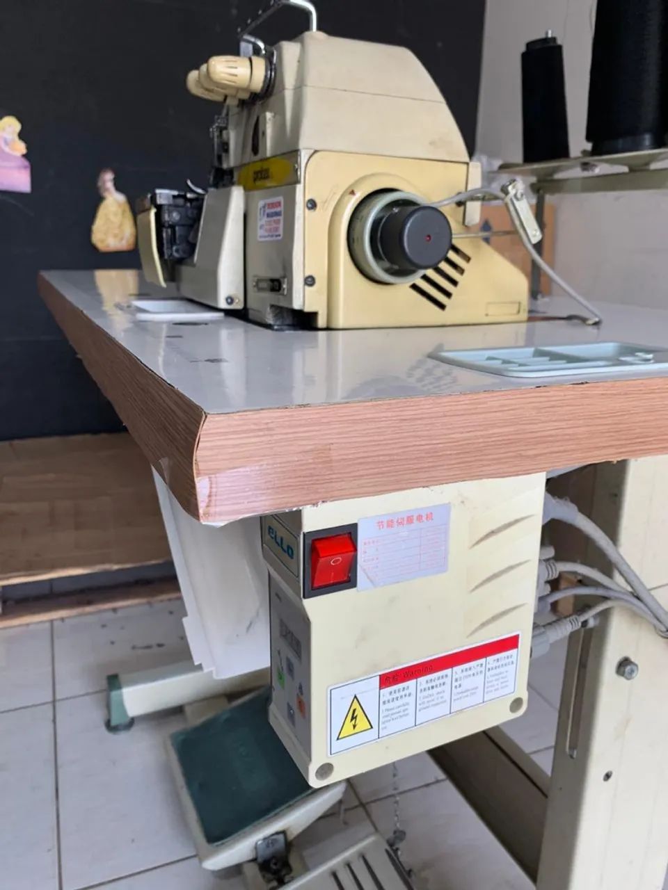 Vendo Overlook Protex TY 73 (Motor Eletrônica) - Foto 2