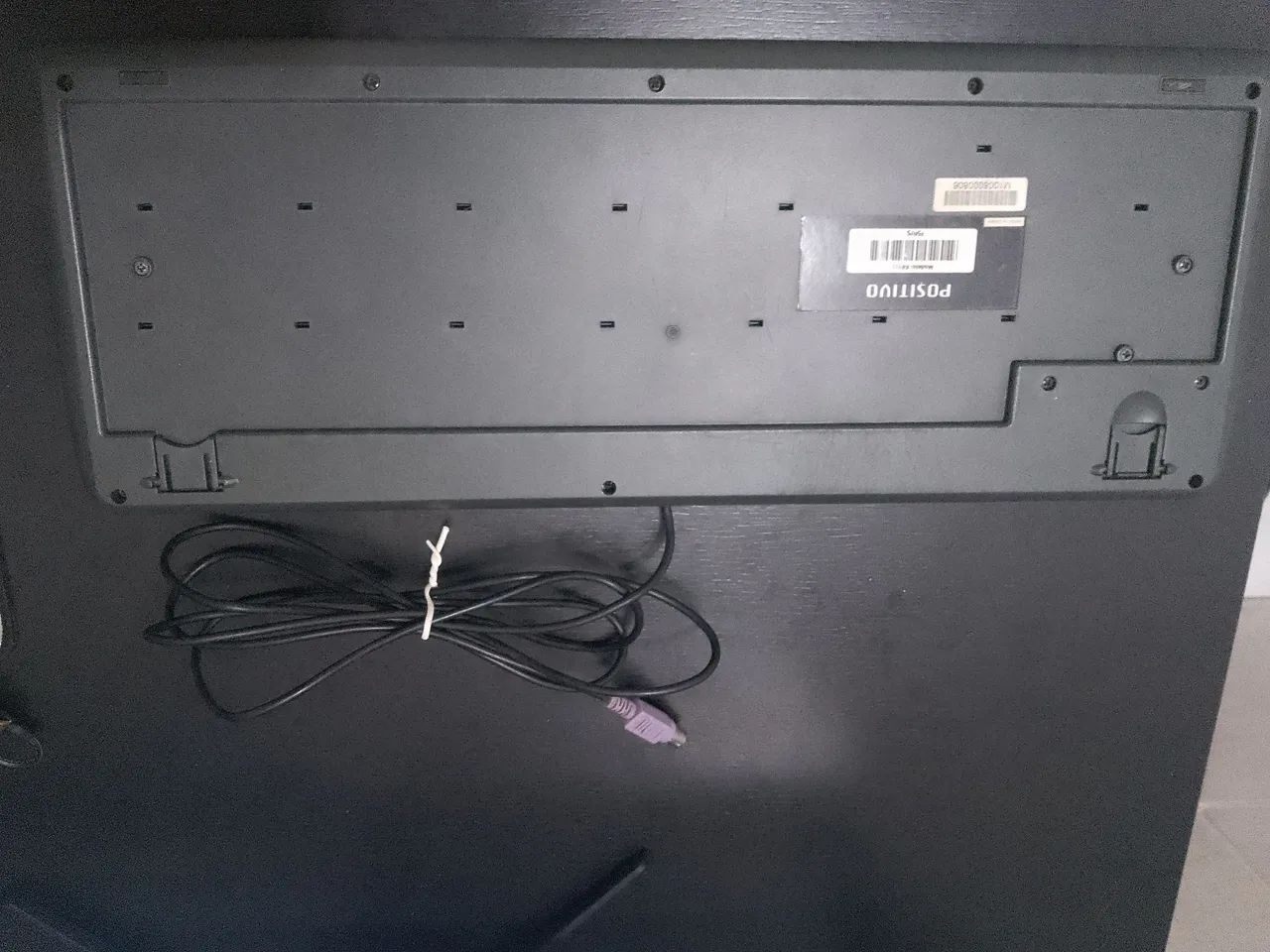 Teclado Positivo Slim PS2 K6717 - Abnt2 - Foto 3