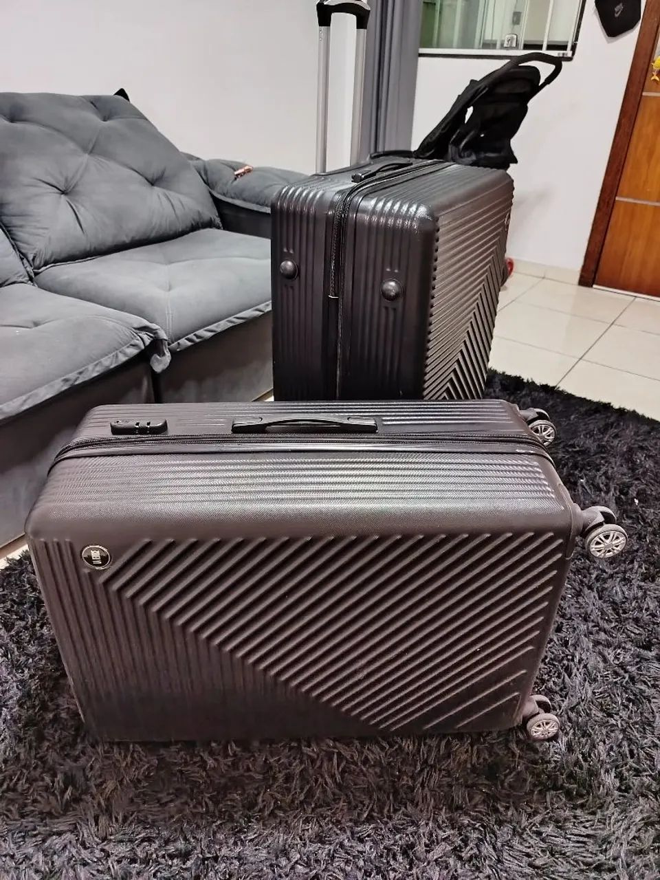 Malas de viagem grandes 40kg  - Foto 2