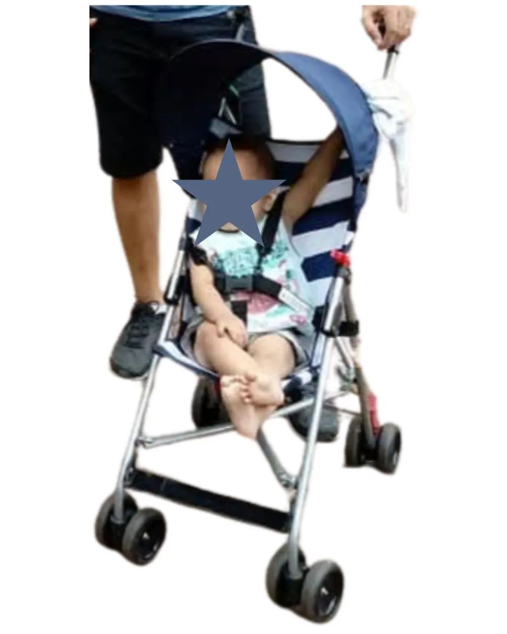 Carrinho Guarda-Chuva 6m+ Até 15kg Multikids 