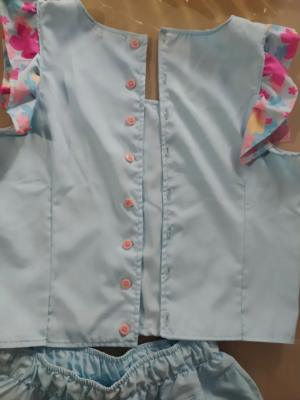 Conjunto Infantil Floral - Foto 4