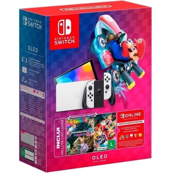 Console Nintendo Switch 64GB OLED seminovo - Consoles de Vídeo