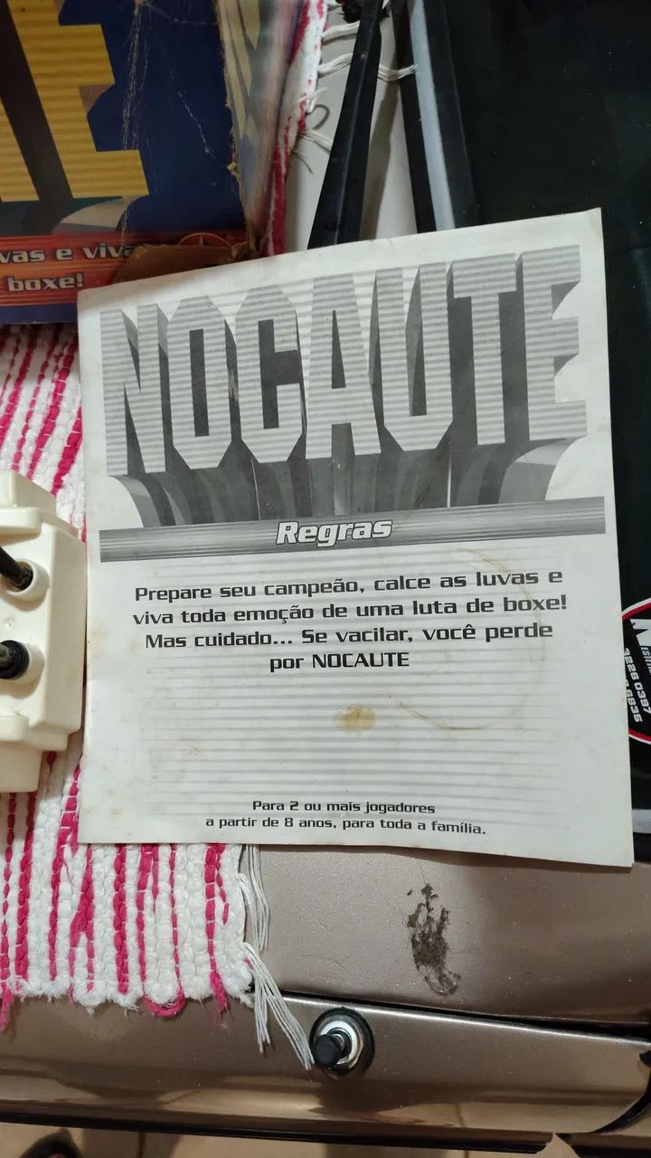 Jogo de Boxe Nocaute - Vintage - Foto 3