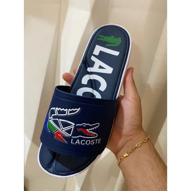 Chinelos Lacoste 40/41 - Foto 2