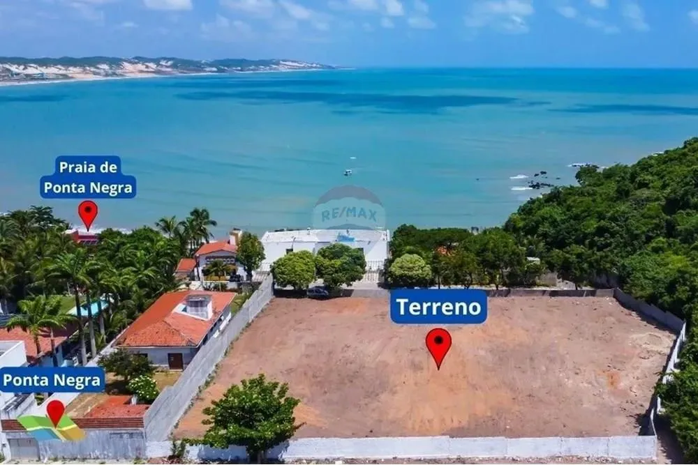 Vendo terrreno com vista para o mar de Porta Negra