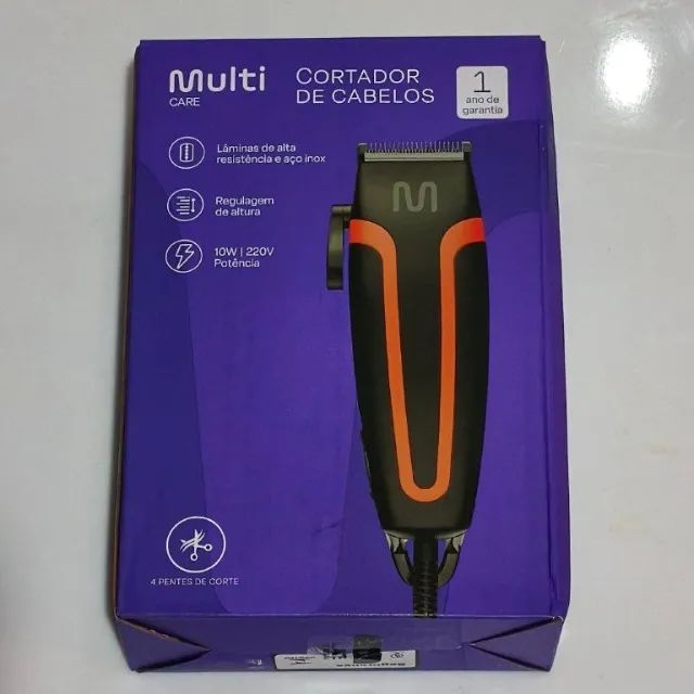 Máquina de Cortar Cabelo Multilaser Original 220V