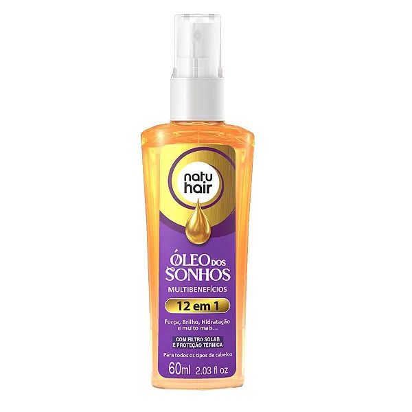 Óleo dos Sonhos Natu Hair 60ml