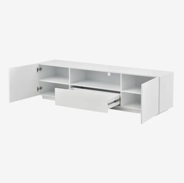 Rack Para Sala e TV - 2 portas com 1 gaveta - Tok&Stok - Foto 2