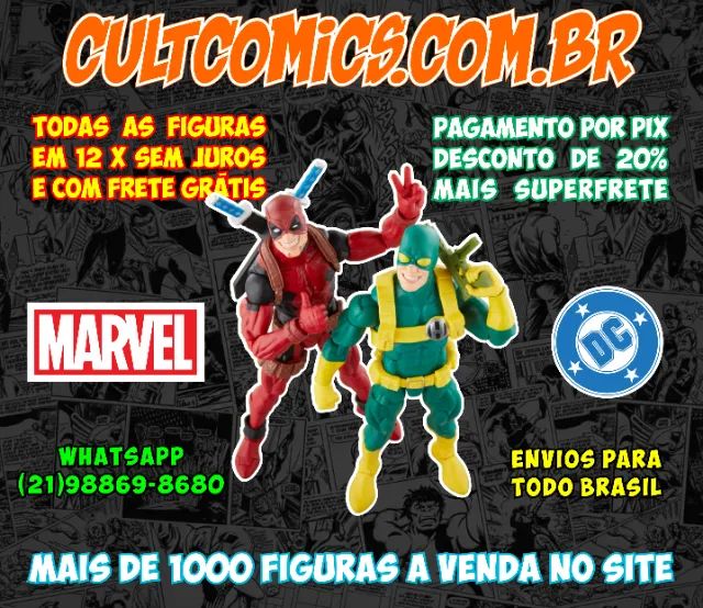 Action Figures e miniaturas no Rio de Janeiro