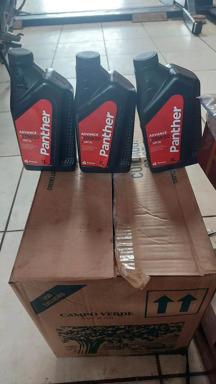 Óleo para Moto Panther Advance 20W50 API SL - 1L