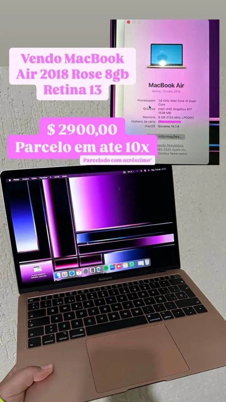 macbook air 2018