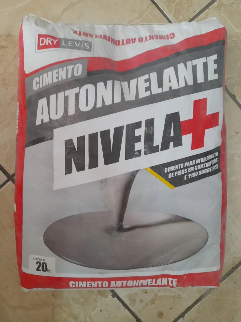 Cimento Autonivelante Dry Levis 20kg