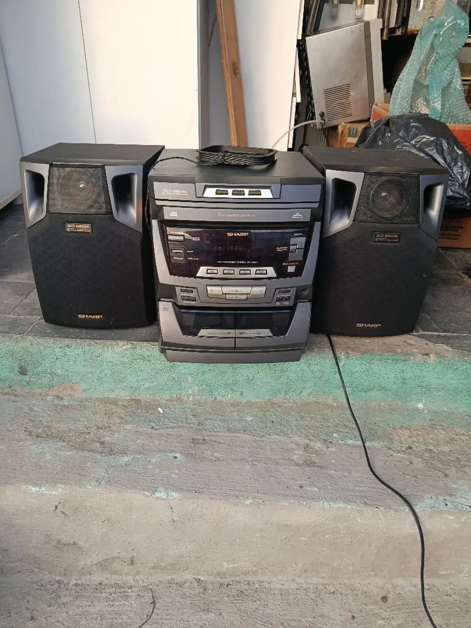 Sharp Mini System Mini System Sharp com 3 CD Player - Aparelhos de Som - Leonina, Belo ...