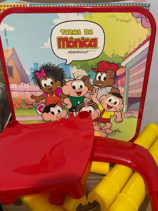 Mesa e Cadeira Turma da Mônica - Brincar e Aprender - Foto 3