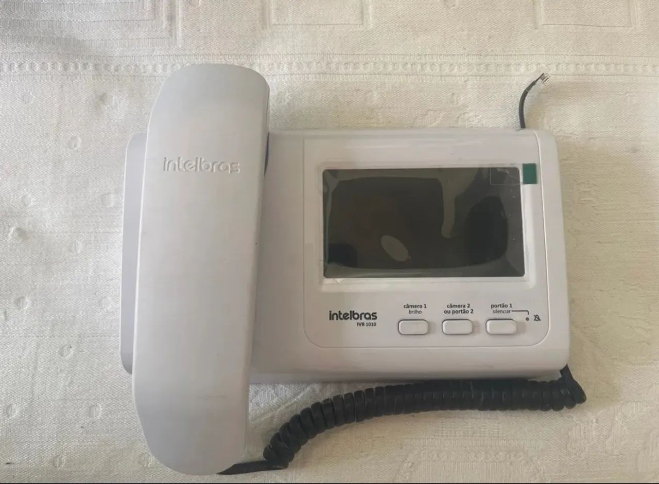 Kit Interfone Vídeo Intelbras IVR 1010