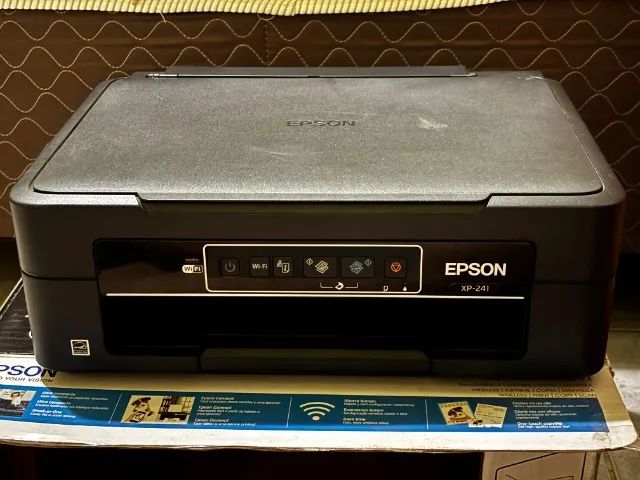 Impressora Epson XP-241 Wi-fi multifuncional - Usada - Peças - Foto 3