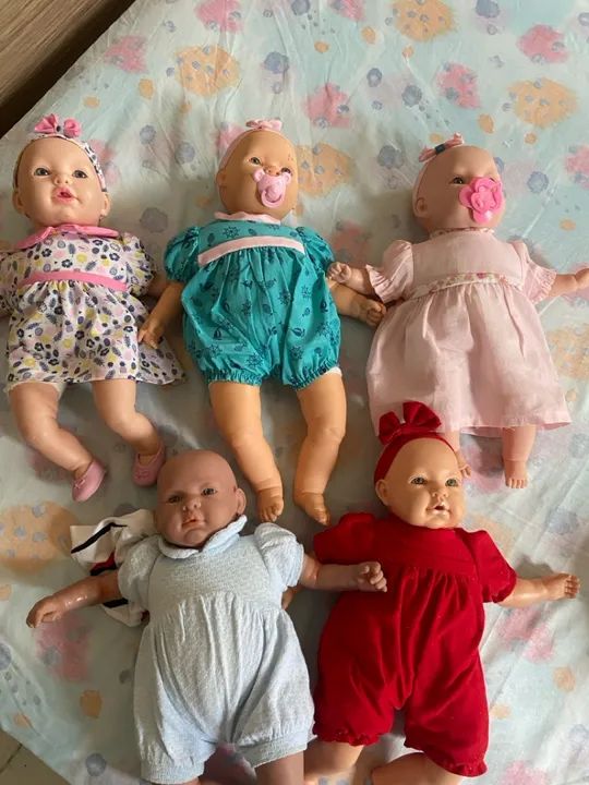 5 Bonecas Bebês para Brincar - Foto 2