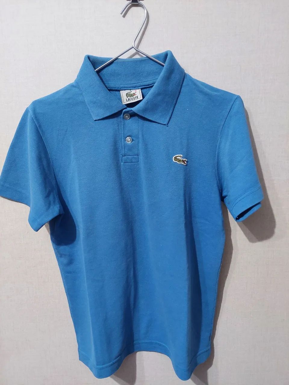Camisa Polo Lacoste Azul - Original