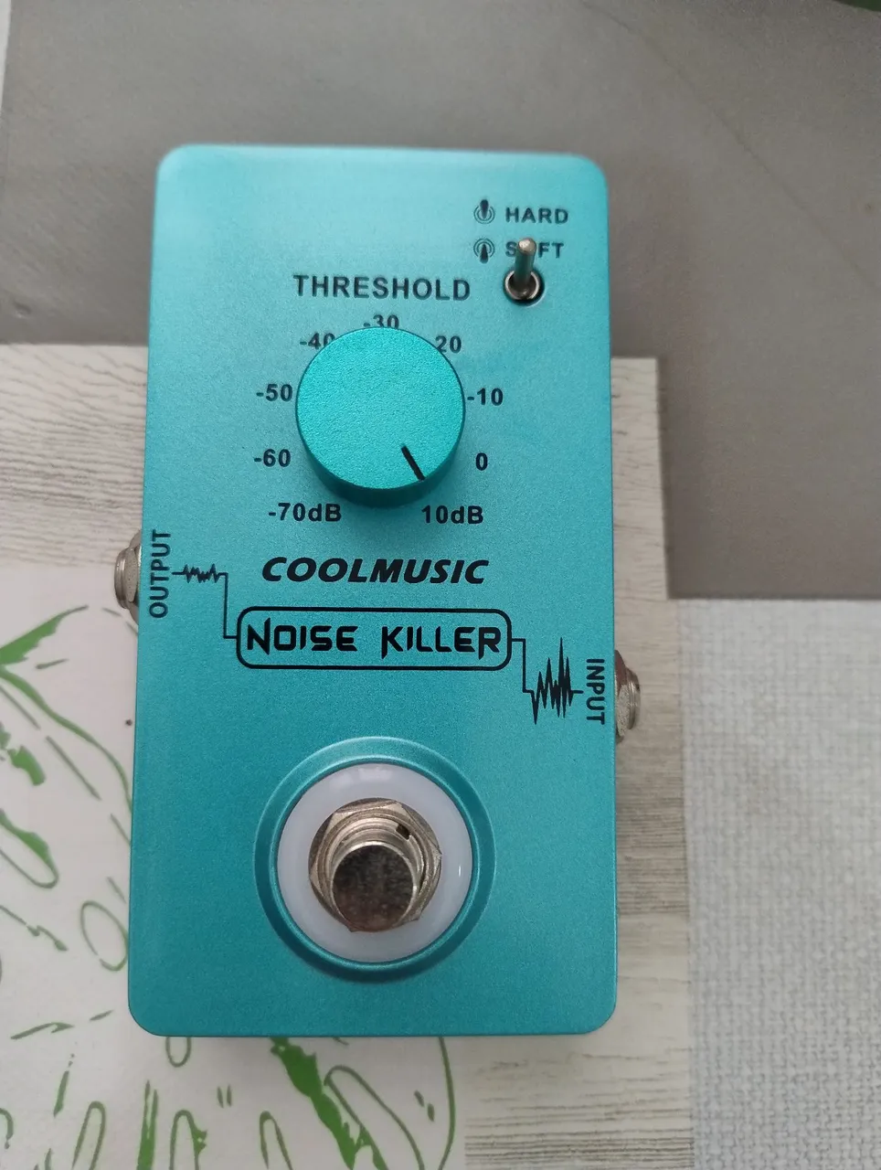 Pedal de Noise Gate Coolmusic Noise Killer