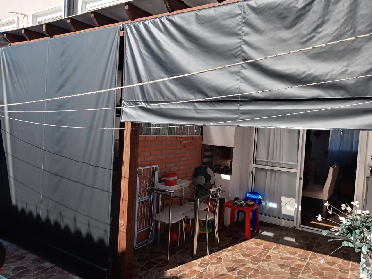 Cortina / Toldo - Lona dupla
