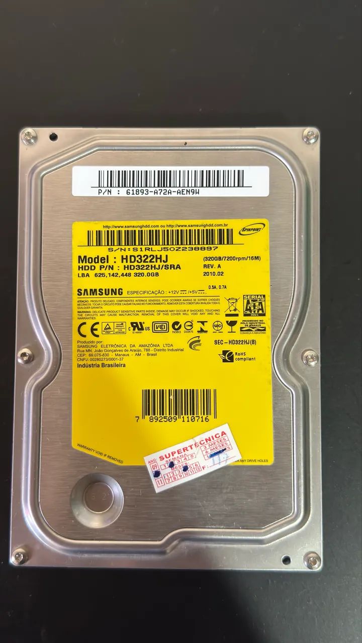 Hd Samsung de 320gb - Foto 5