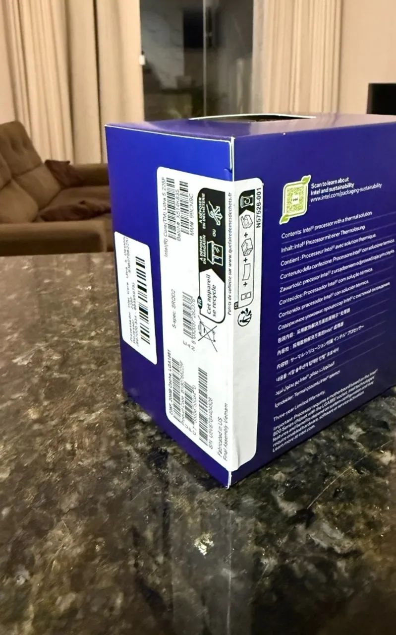 Processador Intel u5 225f + Placa mãe MSI Pro H810M - Foto 3