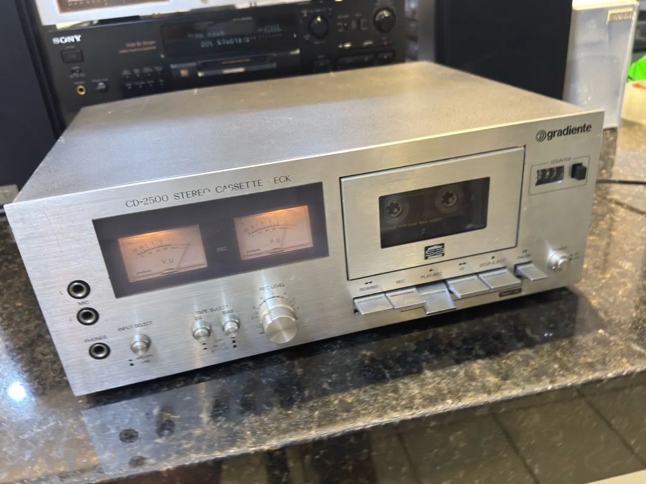 Tape Deck Gradiente CD-2500 (revisado com garantia) com troca cabeçote  - Foto 4