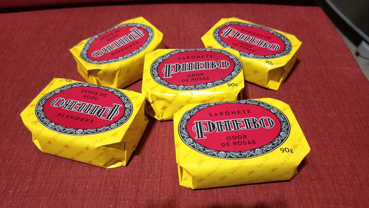 5 sabonetes phebo 90g novos - Foto 3