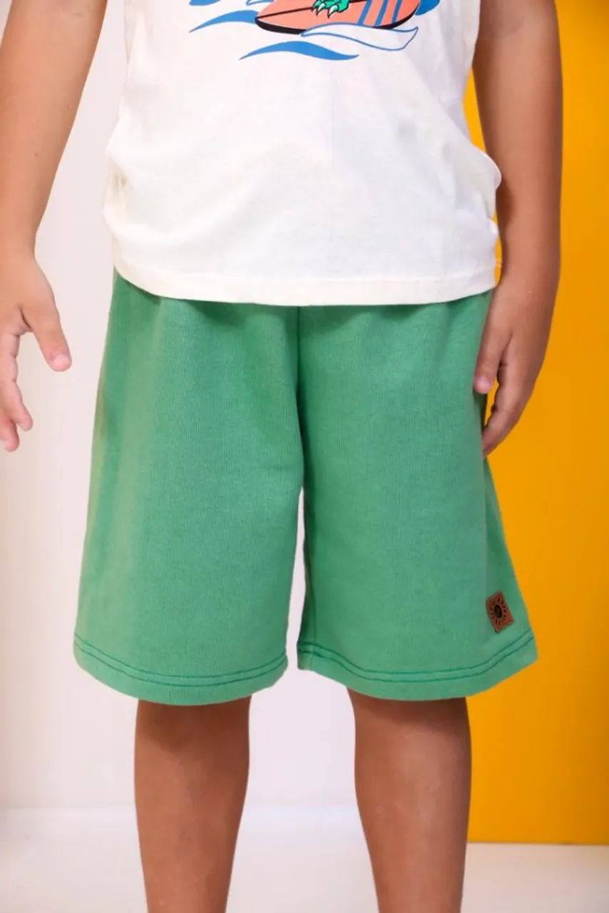 Conjunto Camisa e Bermuda Infantil Menino do 2 ao 10 anos - Foto 5