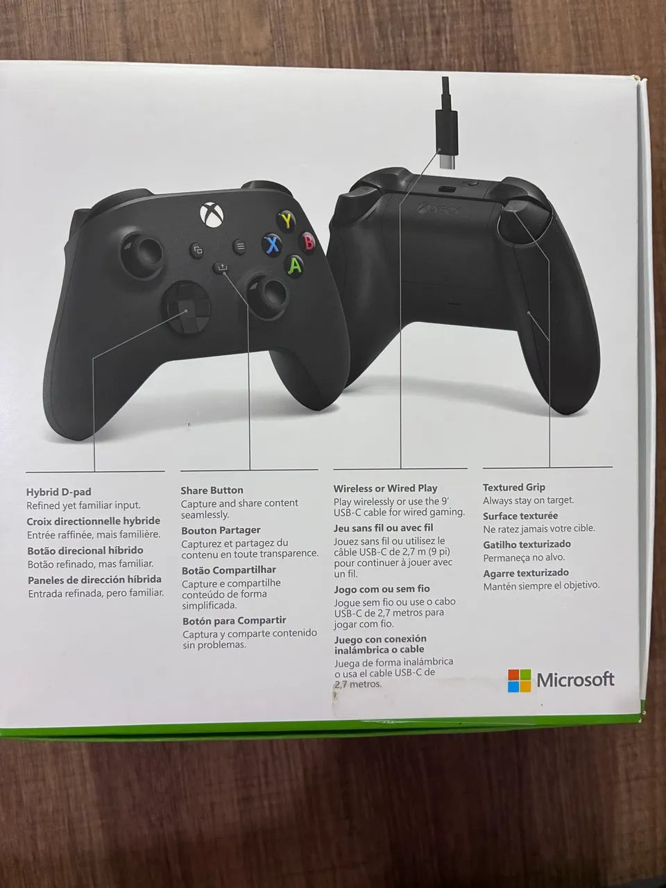 Controle Xbox original e sem fio  - Foto 4