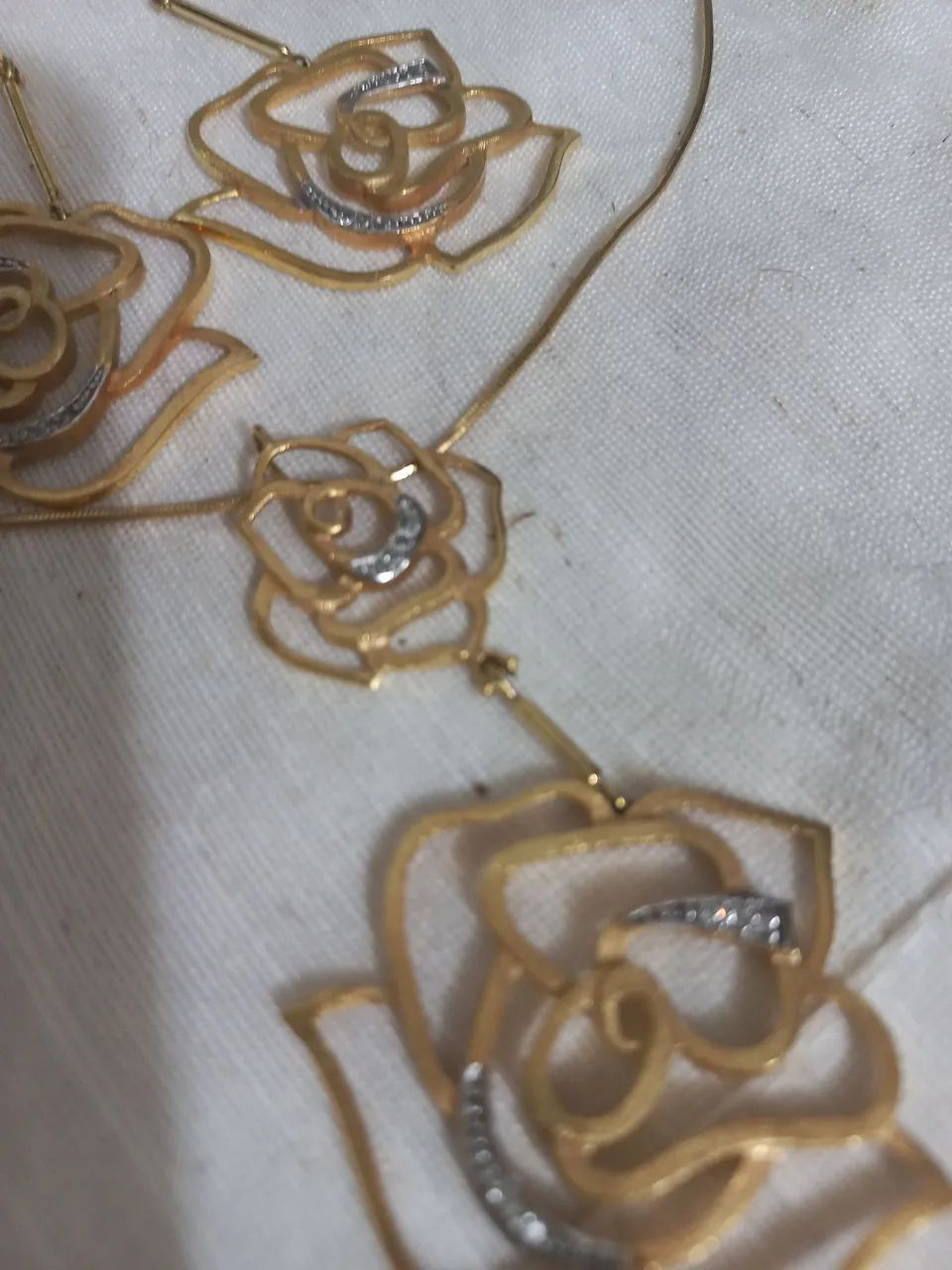 Peças foleadas a ouro 18K  - Foto 4