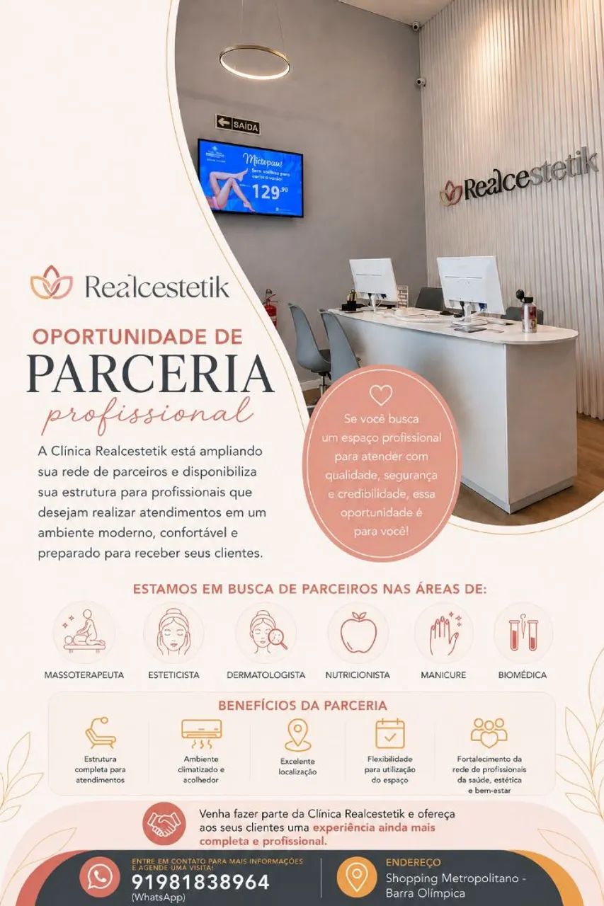 Profissionais para Parceria 