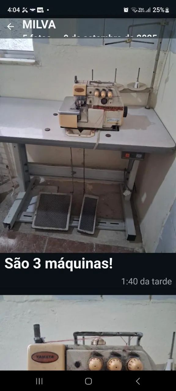 Máquina overlock industrial Yamata - Foto 3