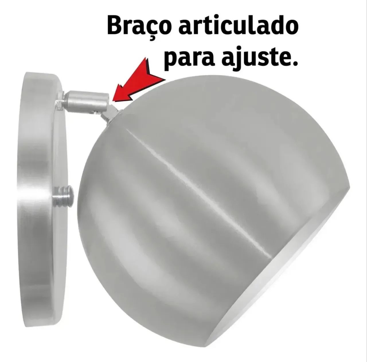 Arandela Retrô Bola - Foto 3
