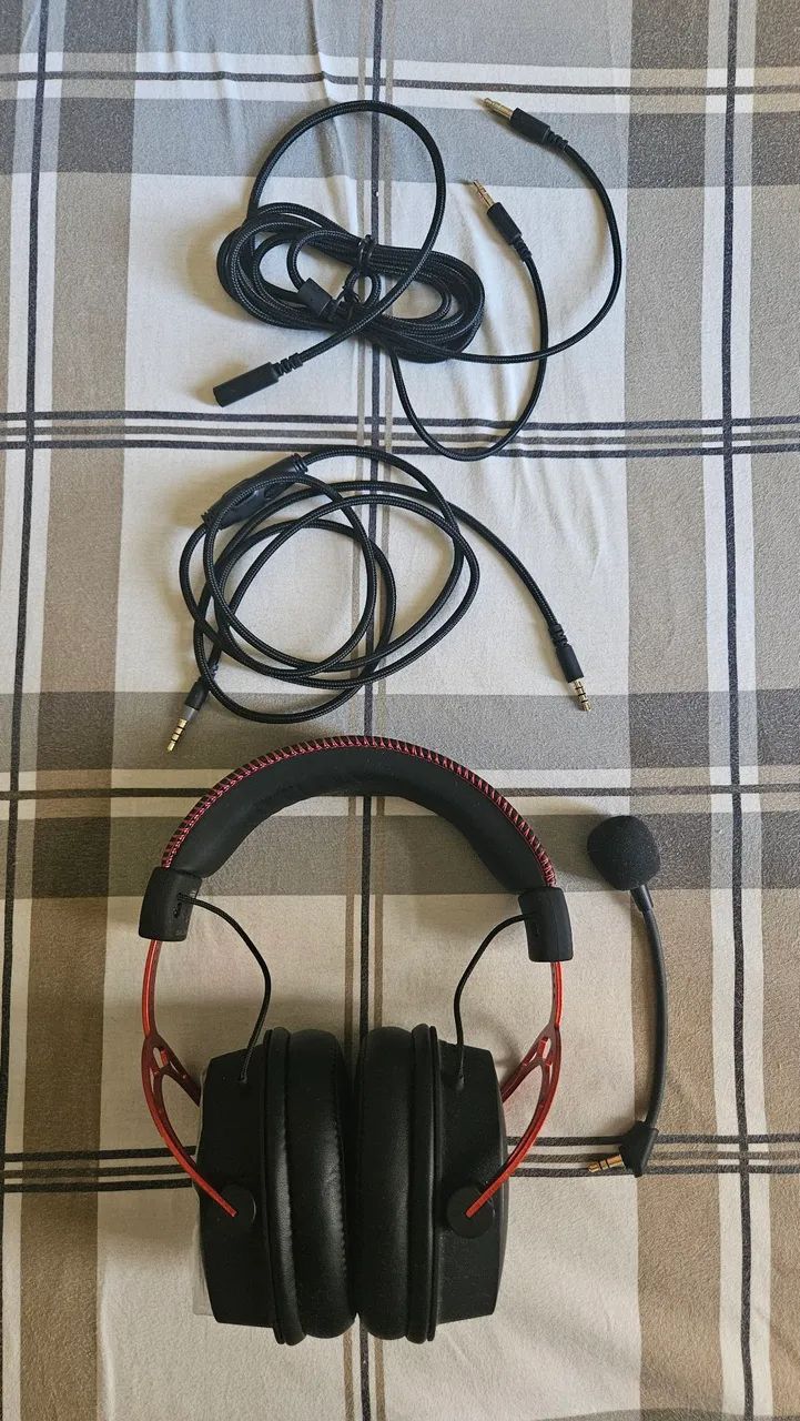 Vendo Headset HyperX Cloud Alpha COM FIO