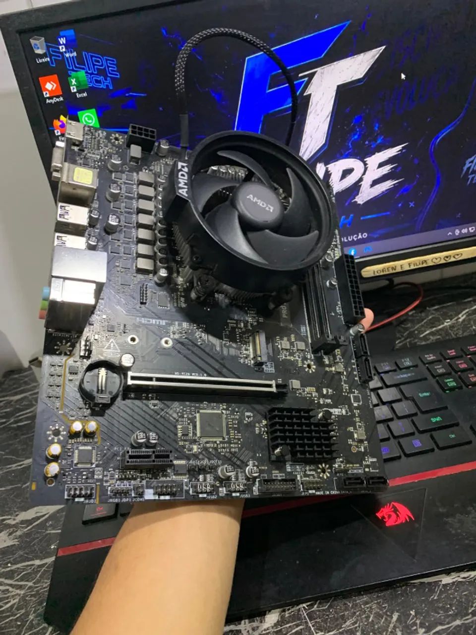 Placa Mãe MSI PRO A620M-E AM5 - Foto 3