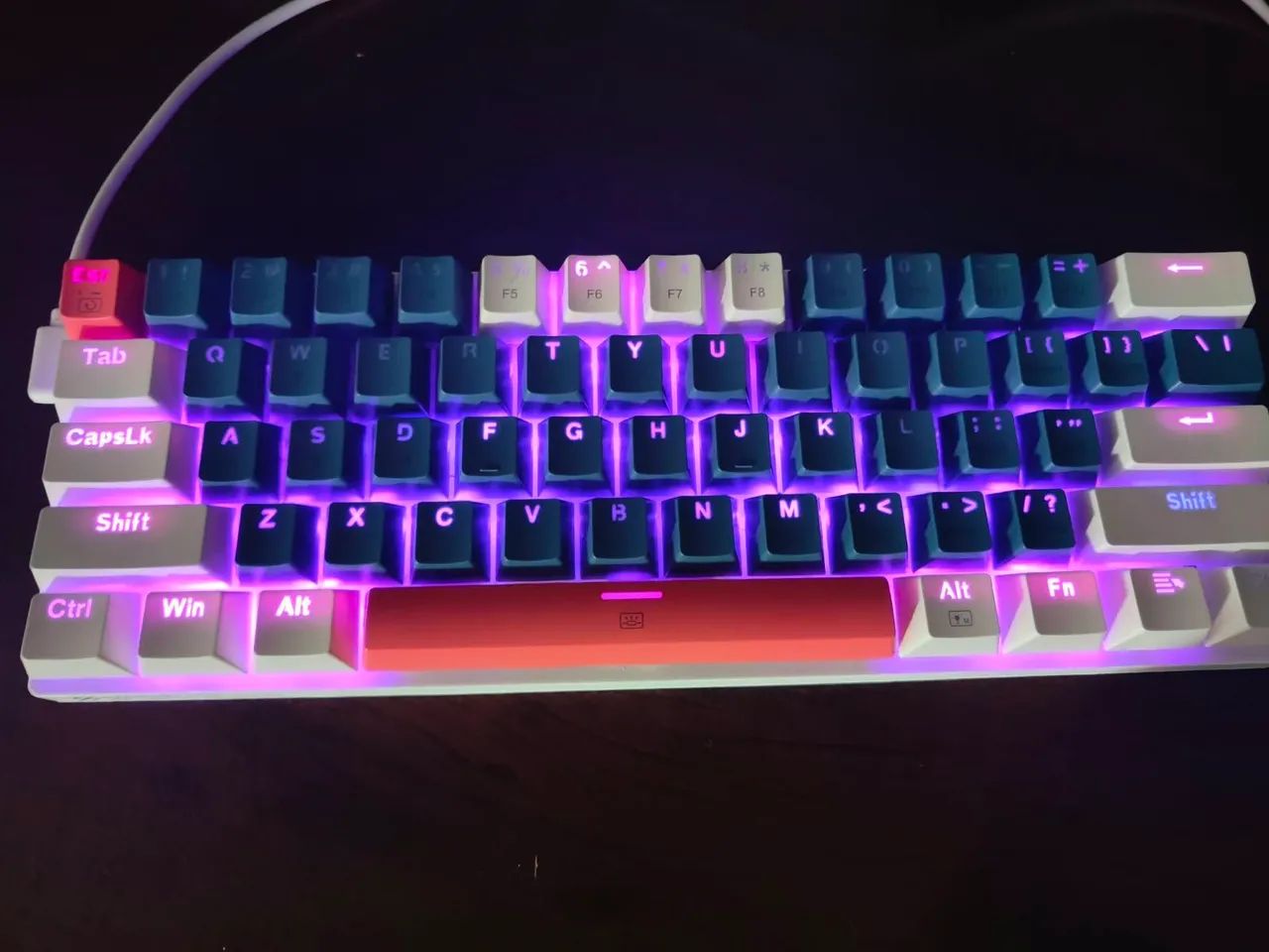 TROCO TECLADO MECÂNICO 
