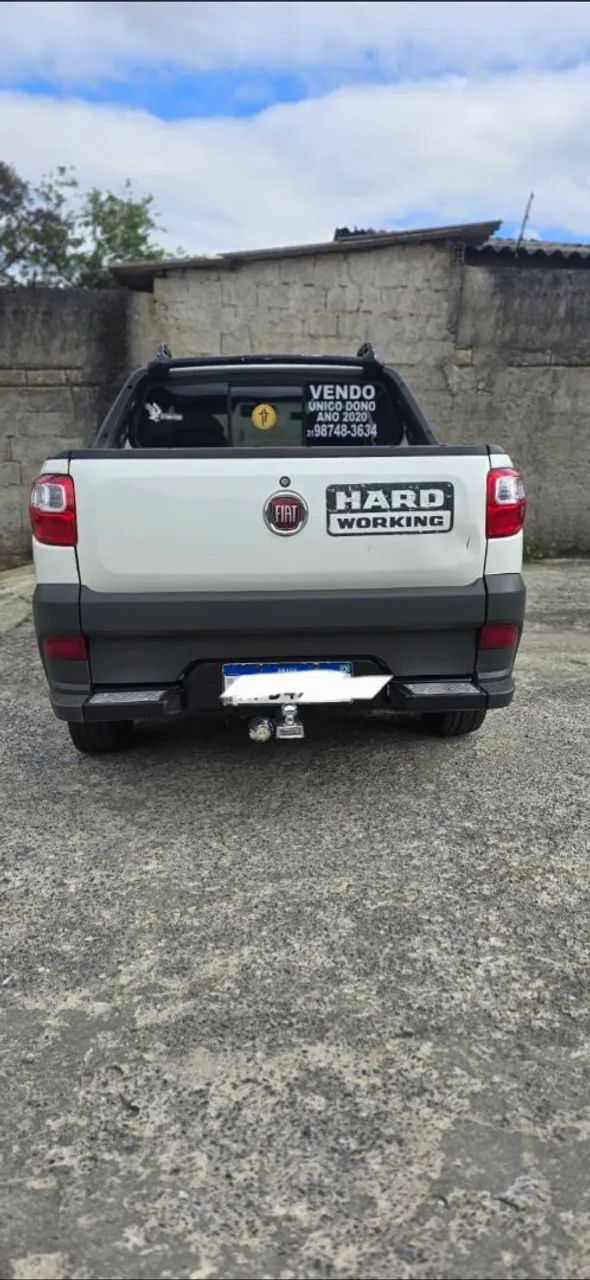 Fiat Strada Working Hard 1.4 Fire Flex 8V CD 2020 - Foto 3