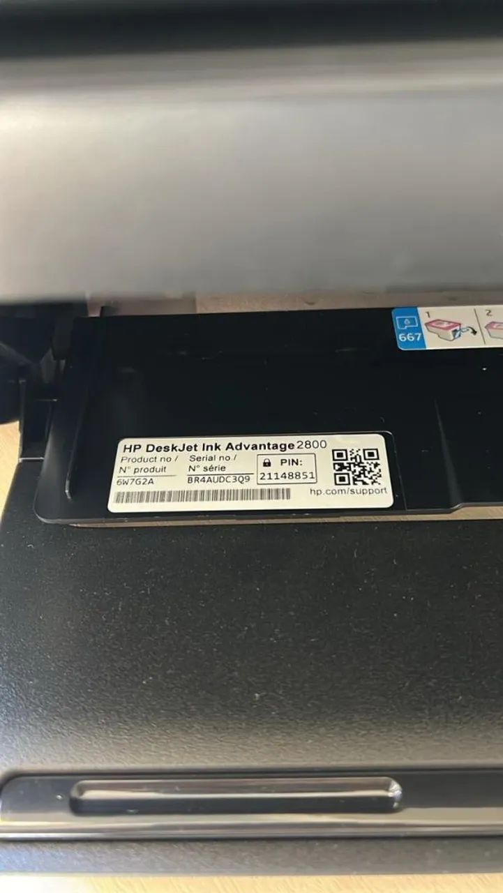 Impressora Deskjet ink 2800 - Foto 3